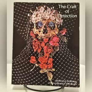 The Craft of Detection (1973) Vintage Paperback ISBN 0-673-03437-2 Gothic Skull